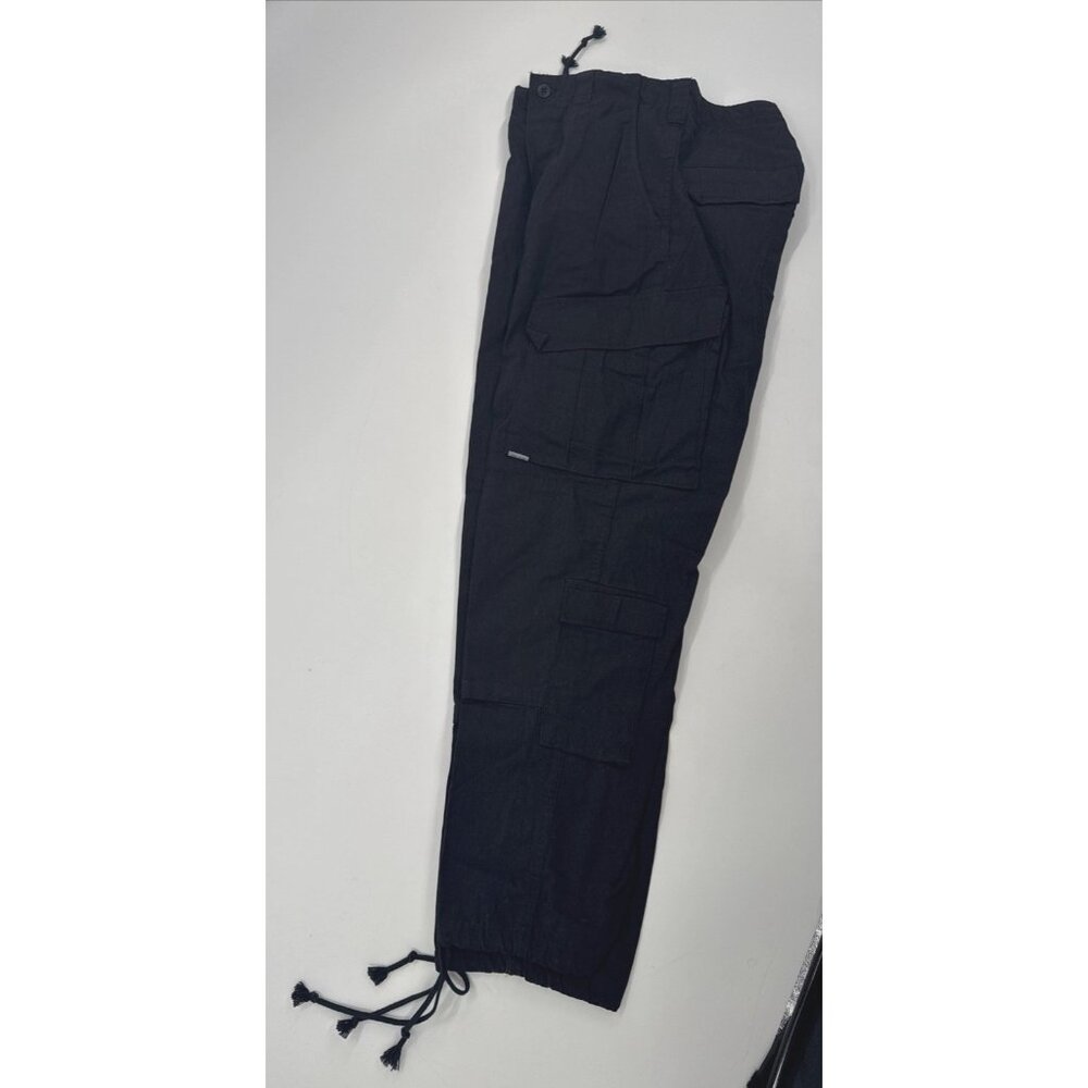 Atlanco Tru Spec Nomex Pants Mens Small 31x32 Cargo Black Paratrooper Tactical - Picture 10 of 12
